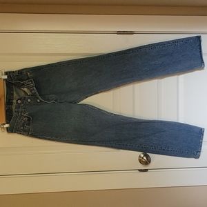Levi's vintage 501 button fly blue jeans - made in USA W29 x L34